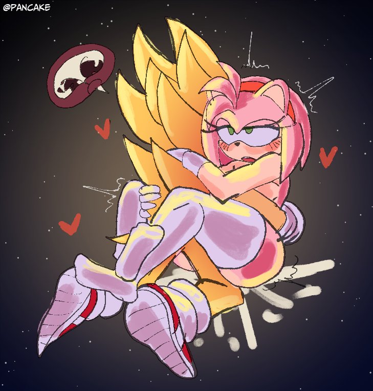 amy rose, blush, blush lines, blushing, cum, cum in pussy, cum inside, faceless male, furry, heart, heart symbol, holding, holding partner, in character, leg lock, male, mouth open, pancake (artist), pancake4134, pussy, sonic (series), sonic the hedgehog, sonic the hedgehog (series), space, stockings, super sonic, transformation, vaginal, vaginal penetration, vaginal sex, x-ray