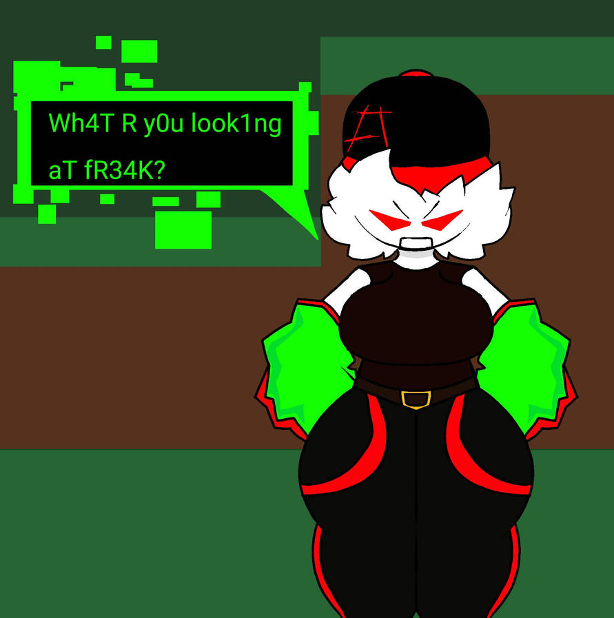 1girls, block tales, breasts, chat bubble, clothing, female, griefer (block tales), medium breasts, roblox, roblox game, robloxian, rule 63, tagme, thedoofus3000, thick thighs, thighs