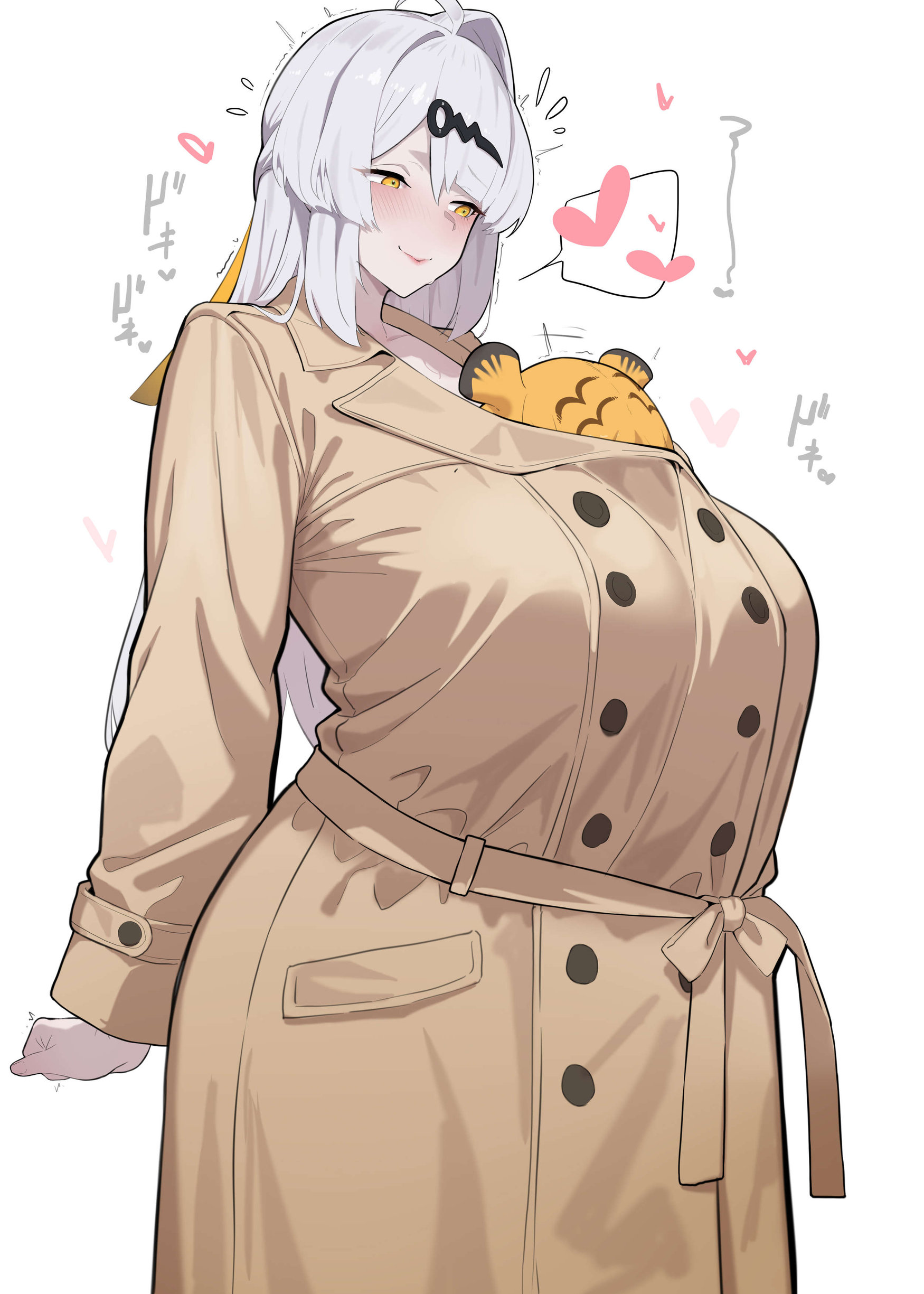 1futa, 1girls, backsack, futa on female, futanari, ju fufu, larger female, manzai sugar, sex, sex under clothes, size difference, smaller futa, stealth sex, trenchcoat, under another's clothes, yixuan (zenless zone zero), zenless zone zero