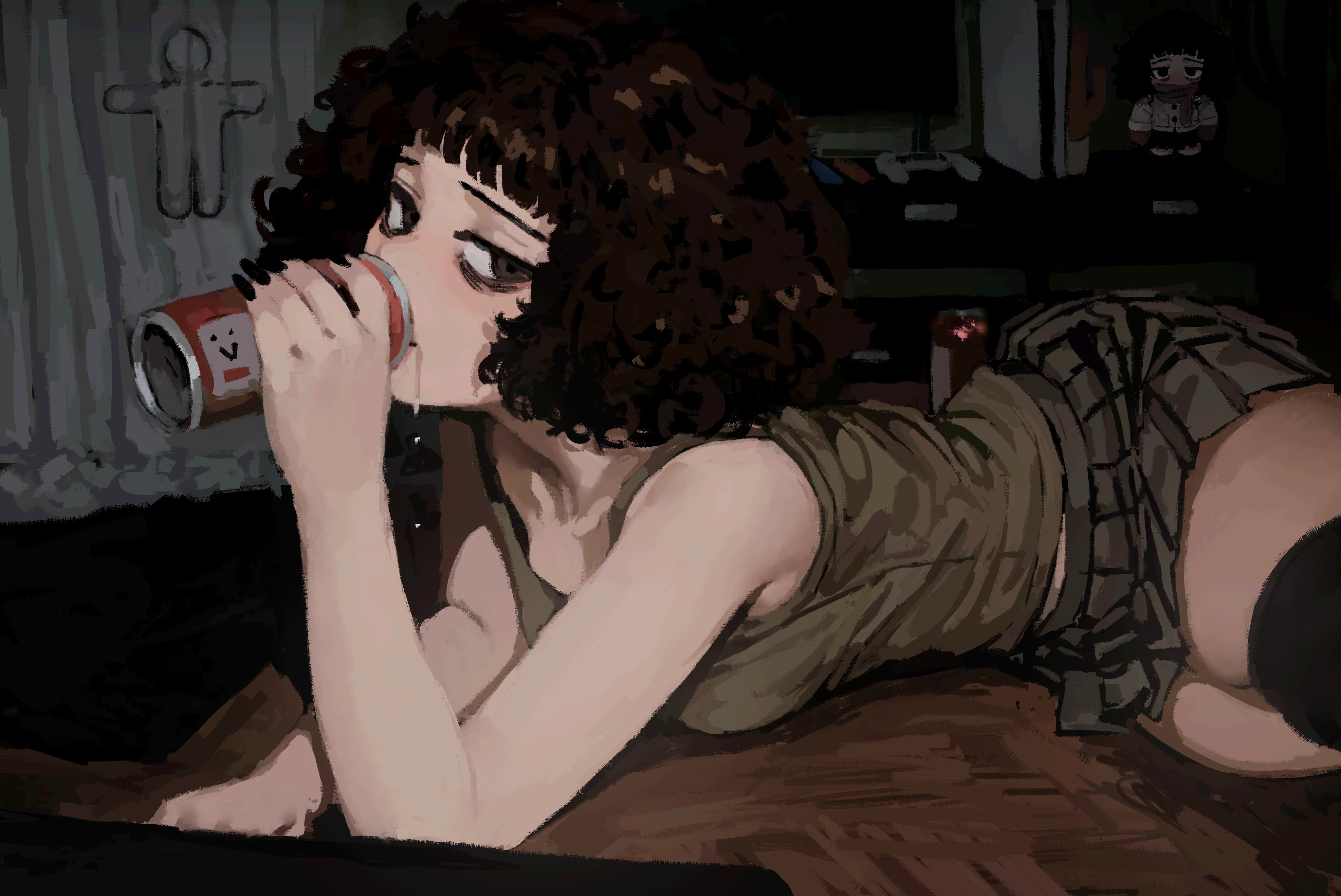 casato, clothed female, coke, ellie (casato)