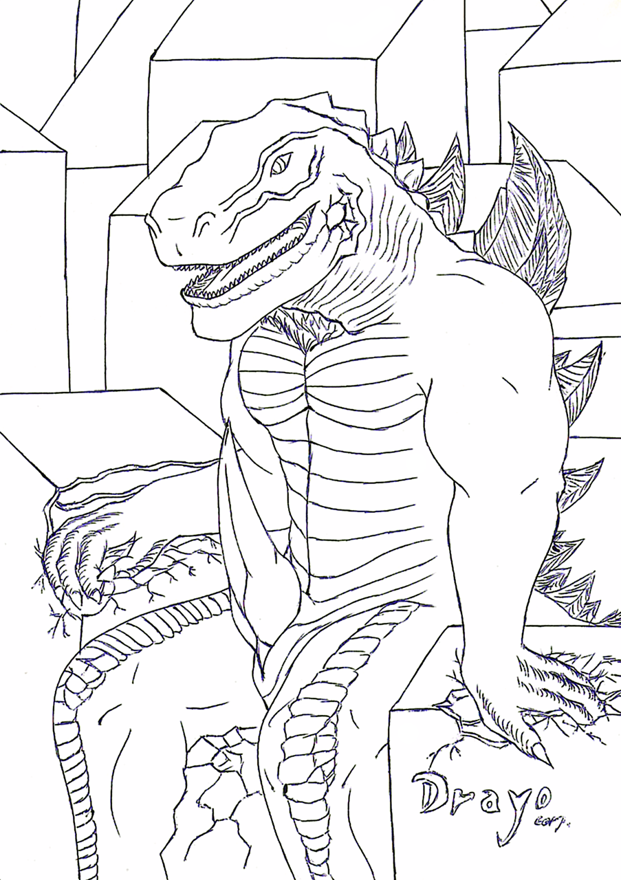 artist_request building building_destruction city destruction drayo-y erection giant_male godzilla_(series) kaiju macro macro_male male male_only micro micro_on_macro monster penis reptile scalie solo zilla