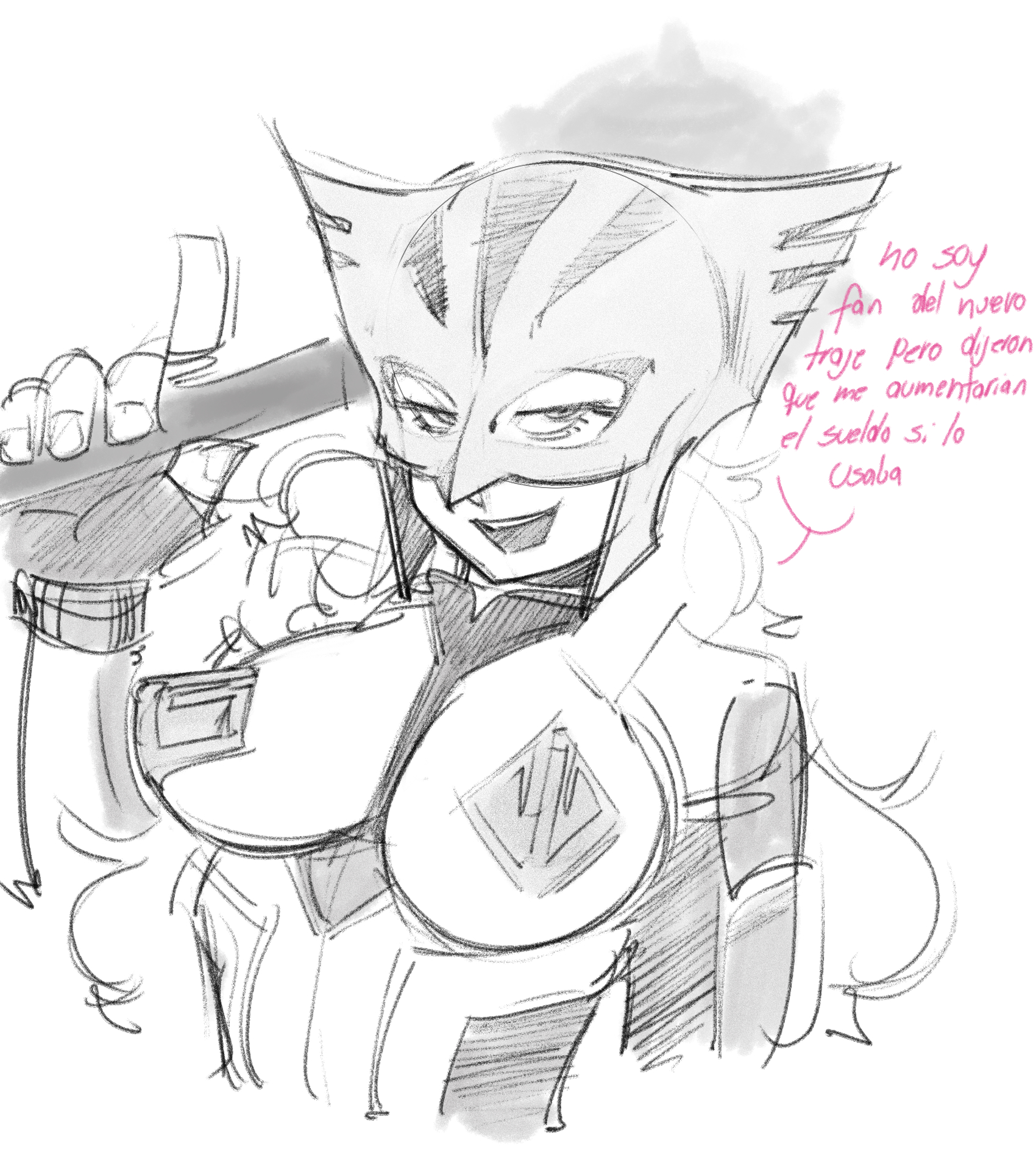 big breasts, breasts, breasts out, dc comics, dcu, fanart, female, hawkgirl, hawkgirl (dcu), helmet, justice gang, kendra saunders, latina, nipples covered, peruvian female, skuunk02, spanish text, superheroine, superman (2025), superman (series)