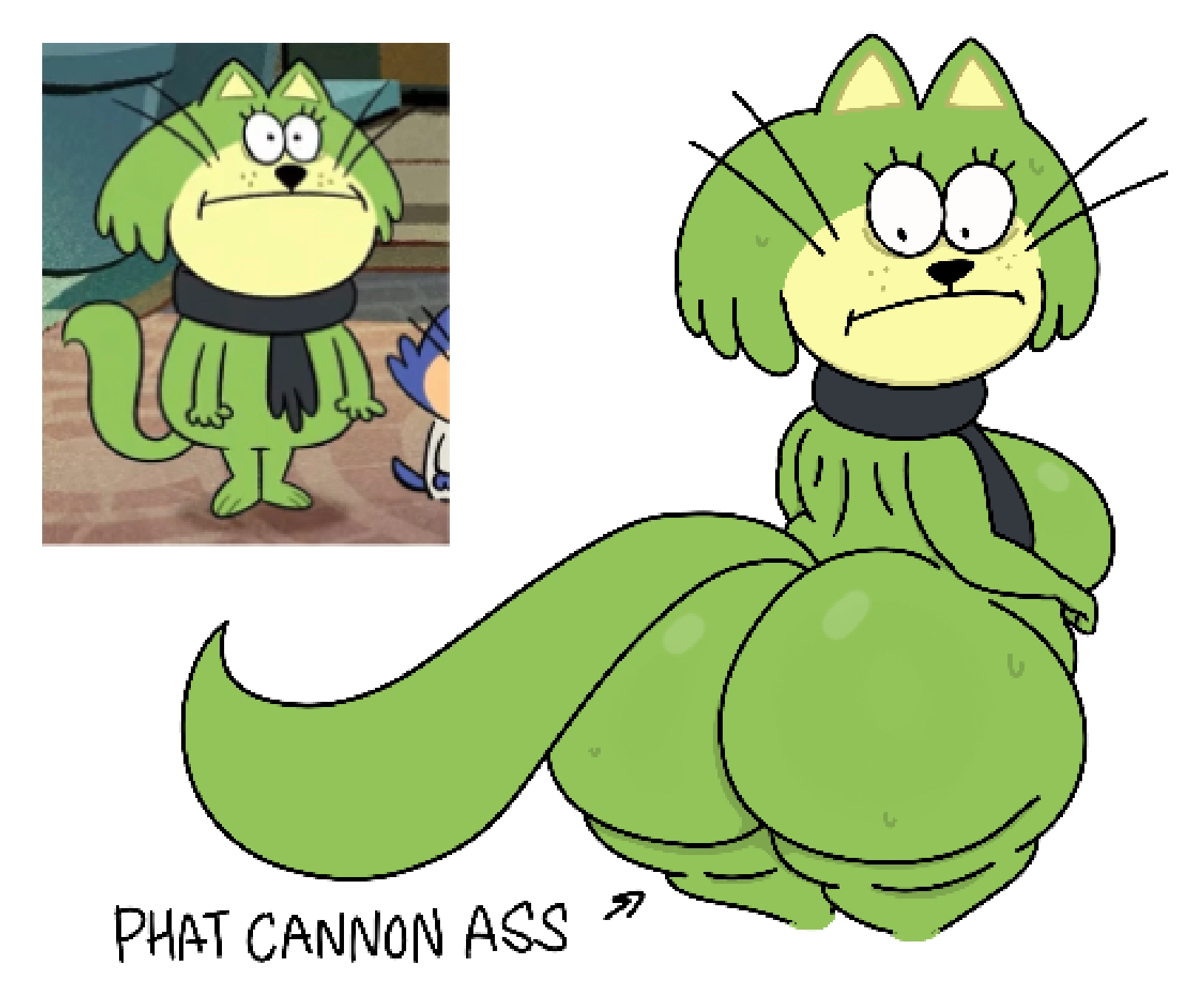2025, 2d, 2d (artwork), 2d artwork, anthro, ass, big ass, big breasts, big butt, breasts, cartoon network, cat, digital art, digital drawing (artwork), digital media (artwork), feline, female, furry, furry female, hanna-barbera, jellystone (hbo max), large ass, large breasts, large butt, large thighs, spook (top cat), theslashfive, top cat (series)