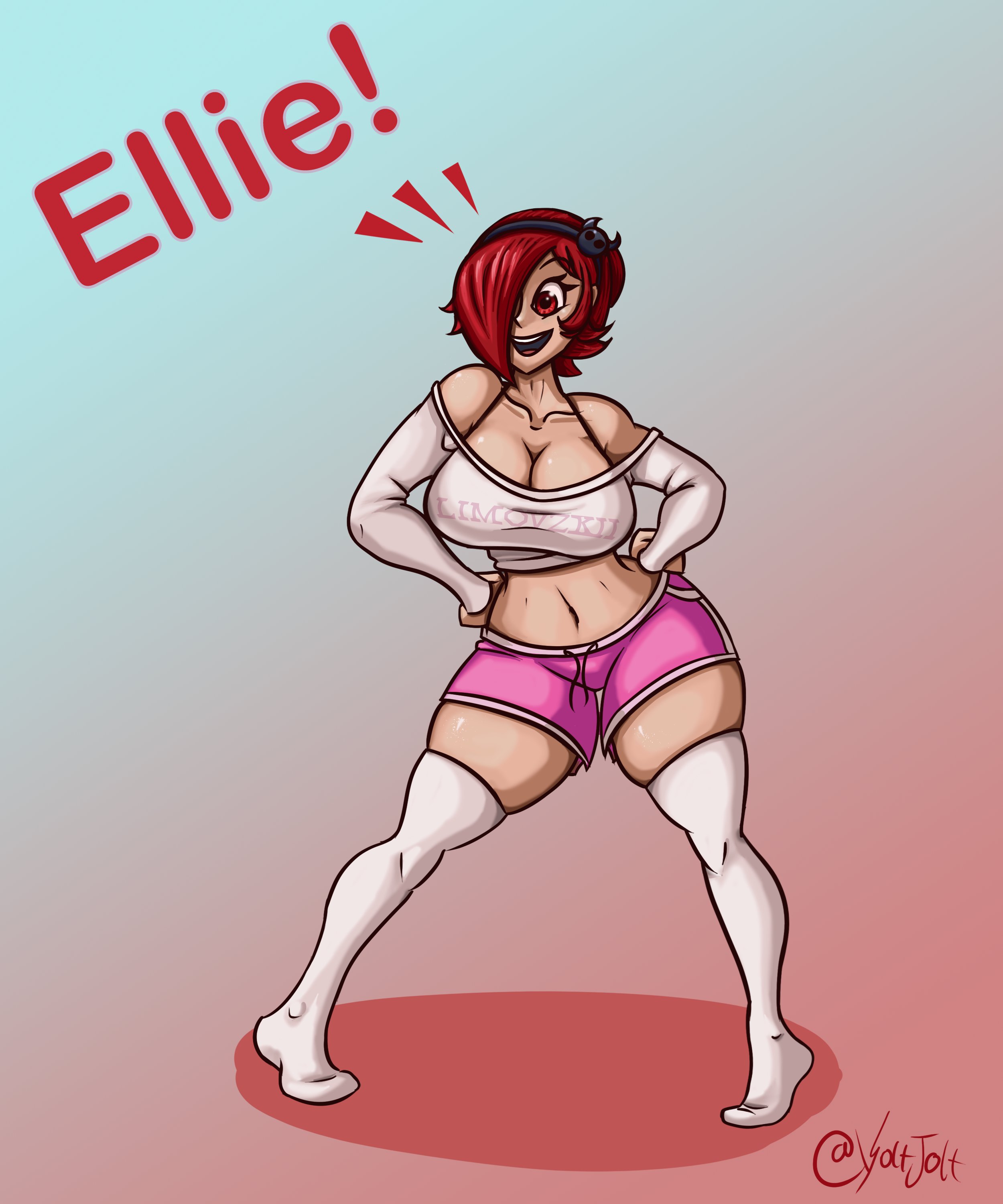 breasts, female, huge breasts, original character, tagme, voltjolt