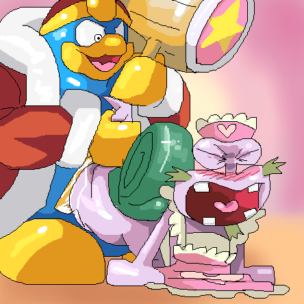 escargoon king_dedede kirby_(series) male_only tagme