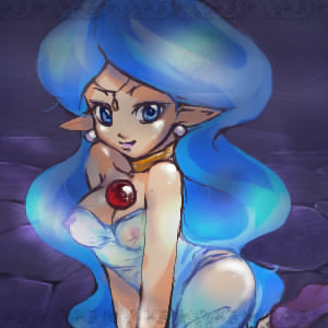 elias_(panel_de_pon) fairy lowres nintendo nipples panel_de_pon pointy_ears transparent_clothing