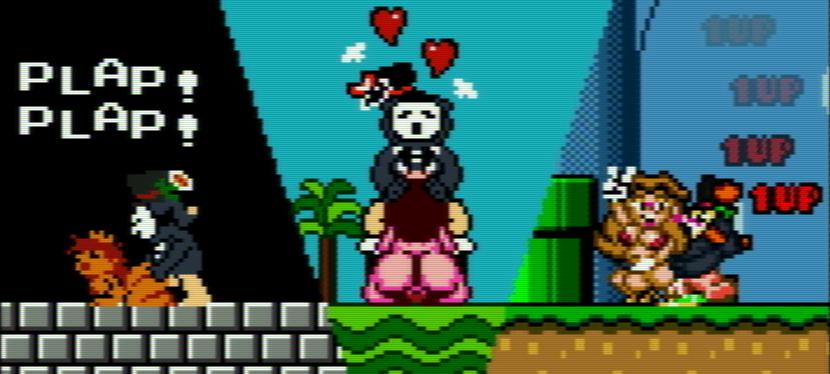 16-bit 1boy 1boy1girl 1girls 8-bit accurate_art_style anti_groove ass big_ass big_breasts blowjob blush breasts brown_hair crown cum cum_inside doggy_style filter gloves hand_on_butt hand_on_head heart hornygoldyber mario_(series) mask nes nipples nude nude_female on_knees open_mouth outdoors partially_clothed penetration pixel_(artwork) pixel_art princess princess_peach princess_toadstool pussy sex sex_from_behind shy_guy sitting snes sprite sucking_penis super_mario_bros._(nes) super_mario_bros._2 super_mario_world top_hat