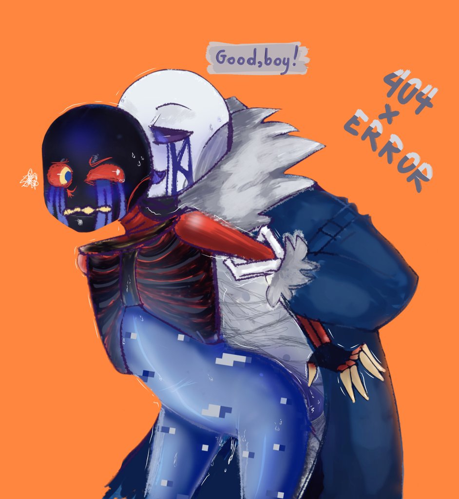 alphatale ectobody error_404 error_sans_(fan_character) sanscest sex skeleton tagme