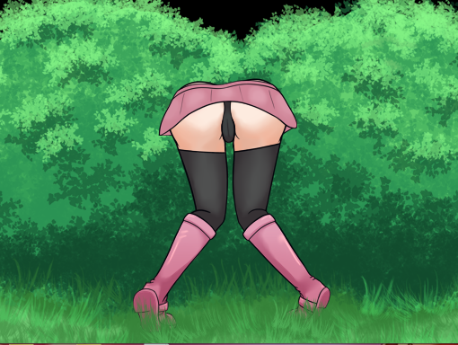 1girls ass ass_focus black_legwear black_panties boots bush creatures_(company) dawn_(pokemon) female_focus game_freak miniskirt nature nintendo pokemon