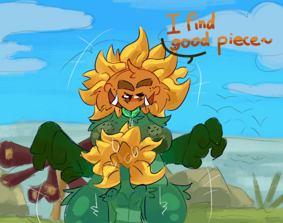 1futa 1girls anthro anthrofied ass breasts dickgirl female flora_fauna futanari plant plant_girl plant_humanoid plantie plants_vs._zombies plants_vs_zombies plants_vs_zombies_2:_it's_about_time popcap_games primal_sunflower_(pvz) pussy sunflower_(pvz) susie_(lewdledoodle)