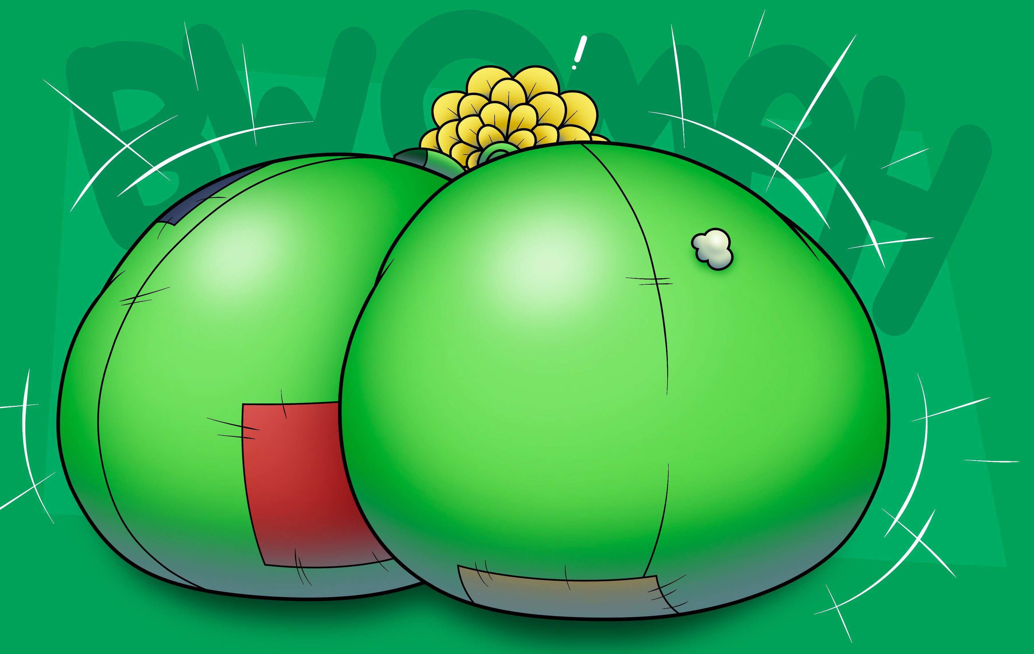ass, ass expansion, ass focus, electronic arts, female, flower, flower girl, huge ass, hyper ass, icecreamsprink3, plant, plant girl, plantie, plants vs zombies, plants vs zombies: garden warfare, plushie, popcap games, pvz, stuffed toy, stuffy flower (pvz), sunflower, sunflower (pvz)