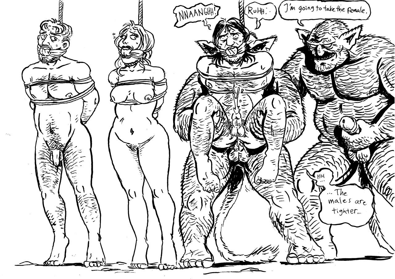 1girls, 4boys, anal sex, arms behind back, barefoot, bi domination, bisexual, bisexual male, bondage, both sexes in same situation, breasts, captured, ejaculation while penetrated, erect while penetrated, erection, fantasy, female, femsub, forced yaoi, gag, gay domination, human, human on humanoid, humanoid, humansub, interspecies, interspecies yaoi, jomsviking, male, male and female subs, male penetrated, maledom, malesub, multiple males, multiple subs, nude, penis, peril, pussy, rape, restrained, rope, rope bondage, sex, suspension, troll, yaoi