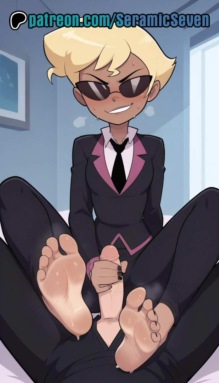 Agent Two (Helluva Boss) Rule 34 Image