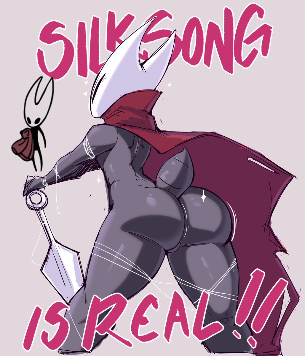 1girls, ass, big ass, big butt, black body, black skin, bubble ass, bubble butt, bug, bug girl, female, garp sand, hollow knight, hollow knight: silksong, hornet (hollow knight), large ass, large butt, silksong