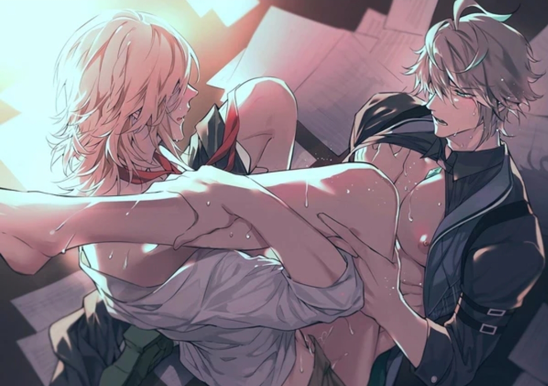 alhaitham (genshin impact), genshin impact, kaveh (genshin impact), male, male only, yaoi