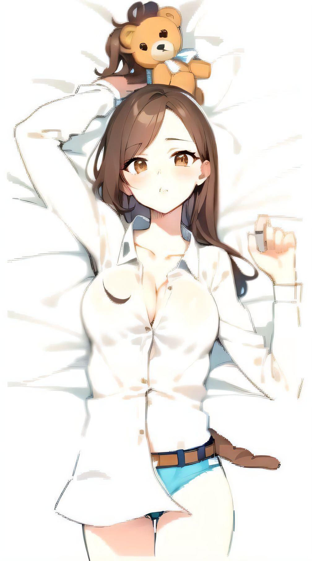 1girls 2023 ai_generated argentina argentinian bed breasts brown_eyes brown_hair female long_hair looking_at_viewer politics real_person victoria_villaruel vllc white_background white_body white_skin