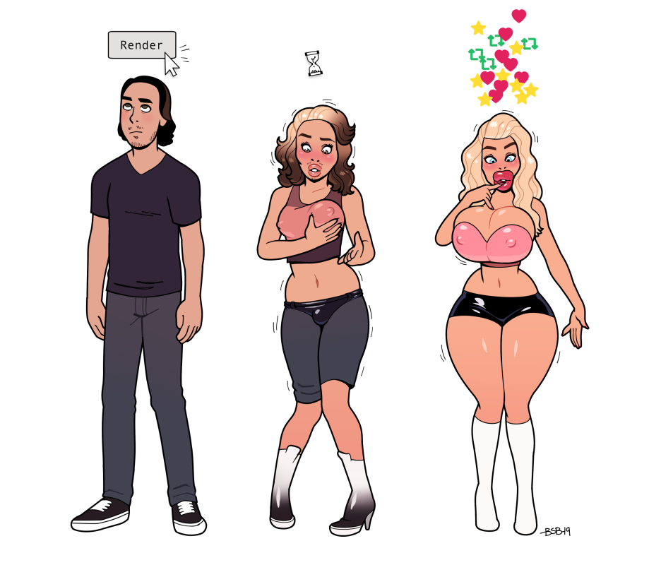 Breast Growth (Enlargement) Rule 34 Image