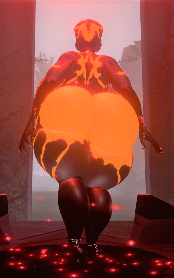 1futa, 1girls, 3d, ambiguous gender, anthro, ass, ass focus, big ass, big breasts, big mouth (anatomy), breasts, demogorgon, eyeless, fagottini31, female, female demogorgon (stranger things), futa only, futanari, grey body, huge ass, huge breasts, intersex, nightmare waifu, solo, stranger things, thick thighs, wide hips