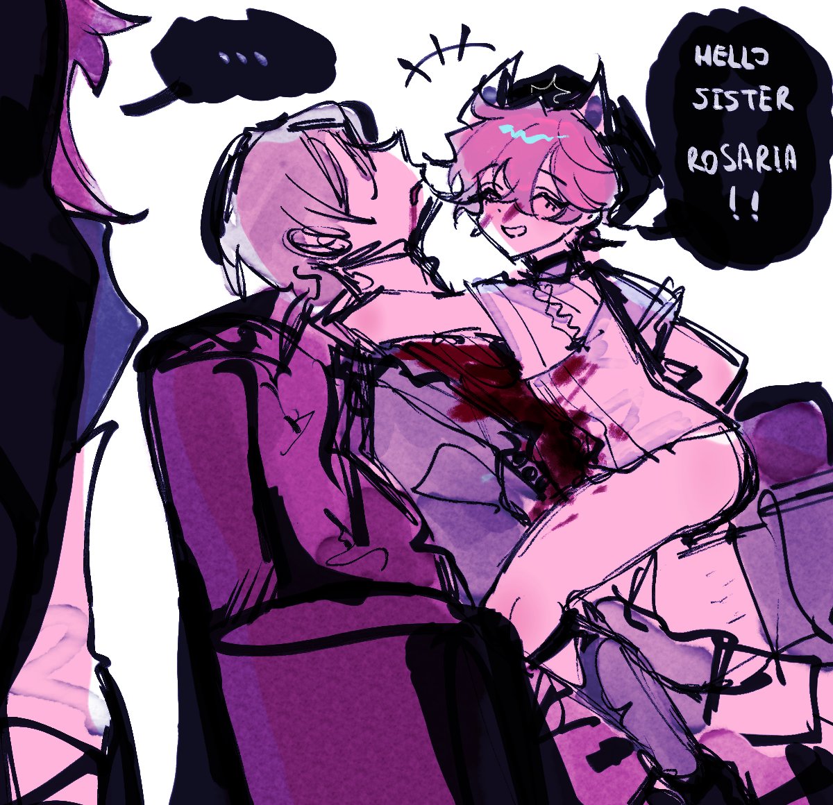 8989chu, anal, bandung, blood, clothed sex, dahlia (genshin impact), femboy, functionally nude, functionally nude femboy, gay, genshin impact, male, older penetrating younger, questionable consent, twink, young