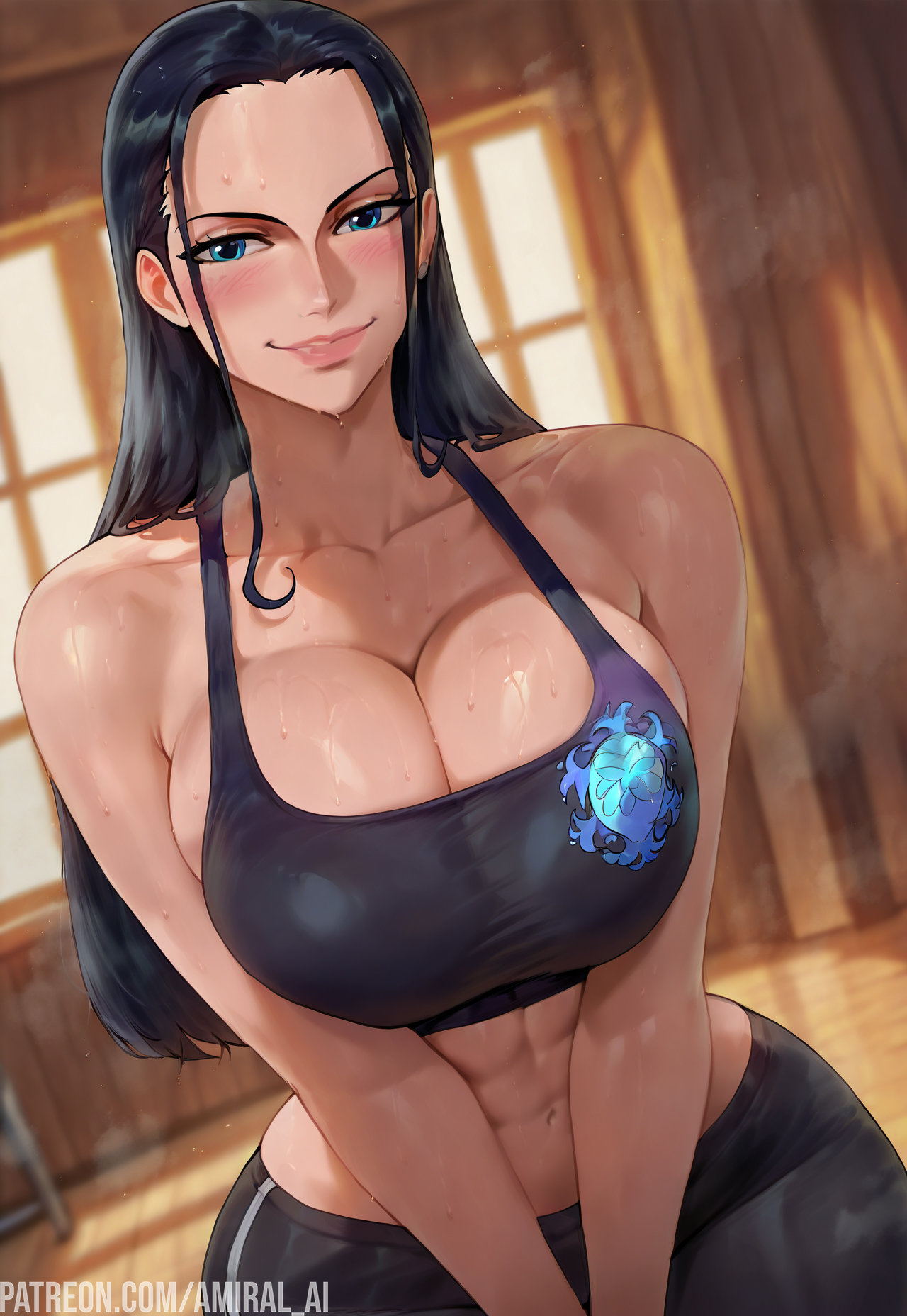 ai generated, amiral ai, clothing, female, female only, nico robin, one piece