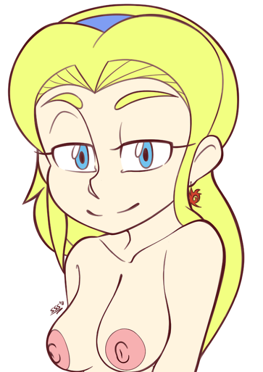 1girls 2018 areolae blonde_hair blue_eyes breasts earring erect_nipples female female_only hairband large_areolae long_hair looking_at_viewer maria_robotnik naked nude piercing plain_background smile solo solo_focus sonic_(series) supersegasonicss topless