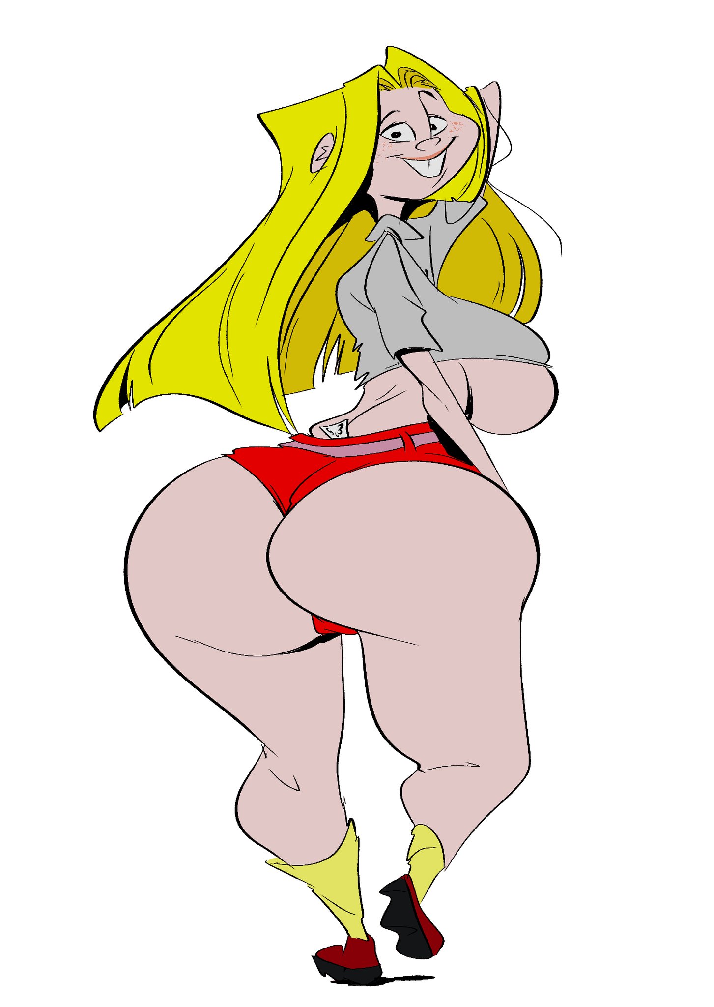 areola, ass, big areola, big ass, big breasts, blonde hair, breasts, bubble ass, bubble butt, buckteeth, cartoon network, curvy, ed edd n eddy, erect nipples, eyelashes, female, freckles, huge breasts, kanker sisters, large breasts, lips, long hair, may kanker, nipples, sex, skin, slb, smile, socks, straight, straight hair, teeth, tongue, voluptuous, wide hips, yellow socks