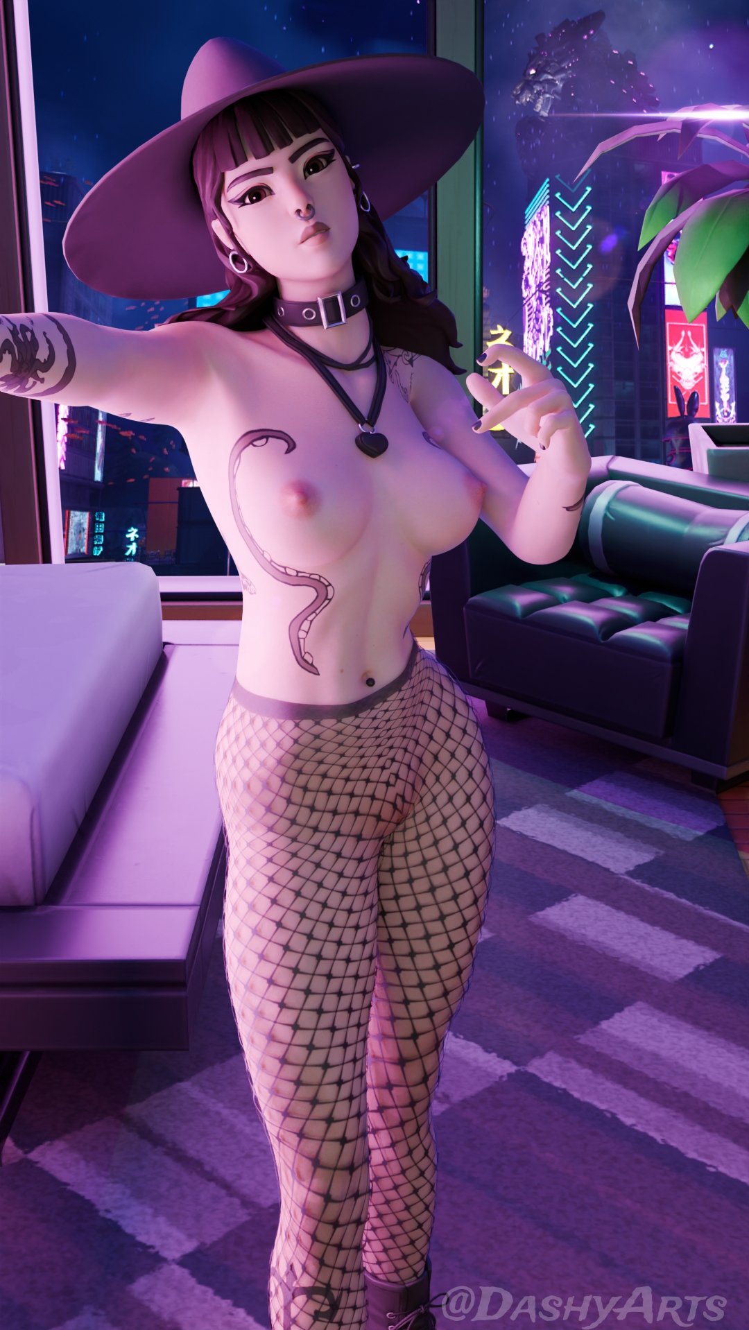 dashyarts female fortnite nude phaedra_(fortnite) selfie