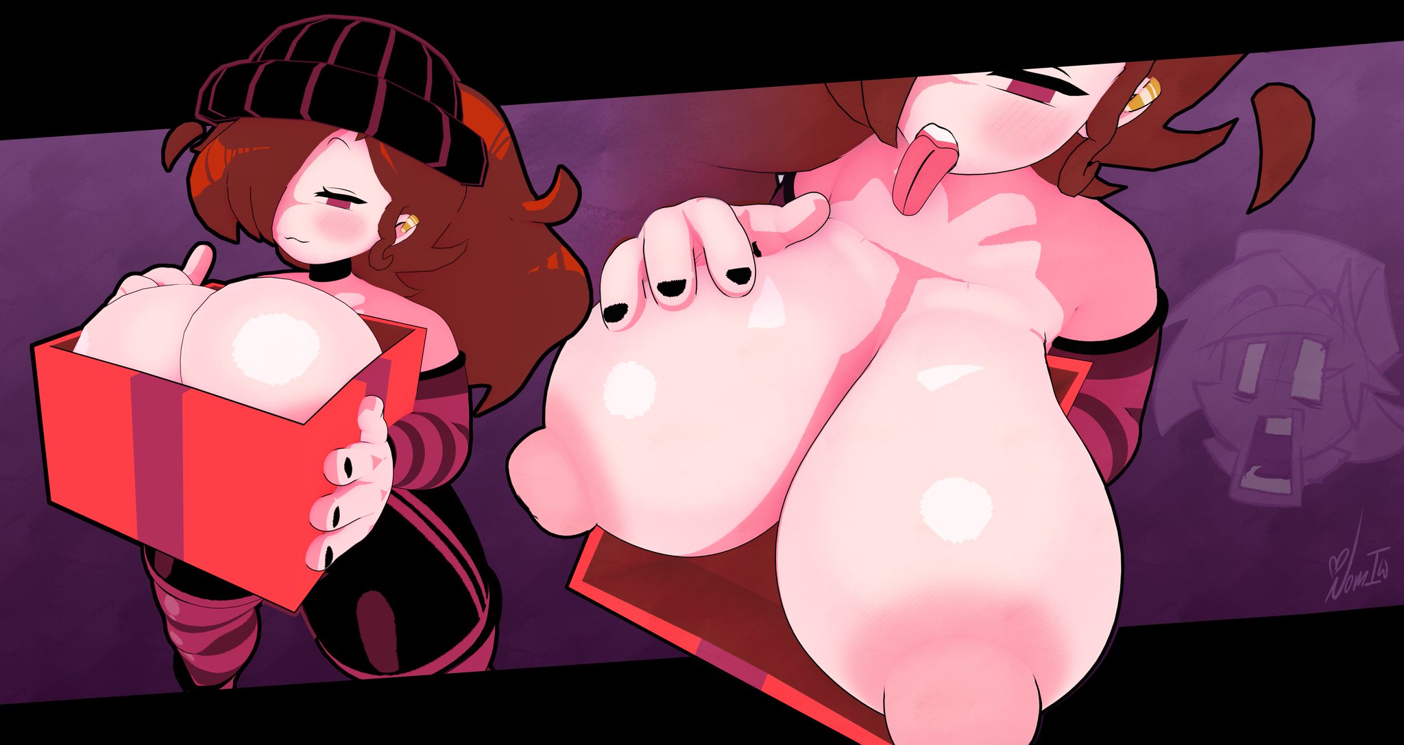 Friday night funkin breast expansion