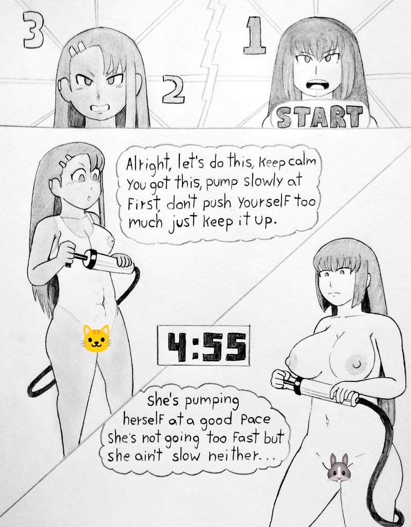 belly_bulge belly_expansion belly_inflation hayase_nagatoro inflation inflation_fetish monochrome please_don't_bully_me,_nagatoro ronic_lagann