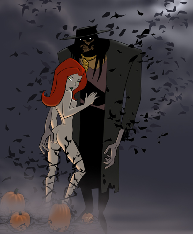 batman:_the_animated_series batman_(series) dc_comics dcau jonathan_crane miravi poison_ivy poison_ivy_(dcau) scarecrow scarecrow_(dc) the_new_batman_adventures