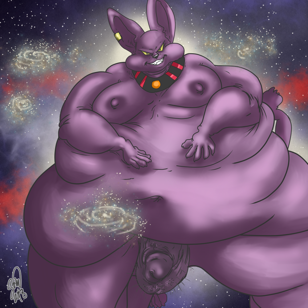 4_toes anthro astronomical_hyper balls belly bhm big_belly boner bumpy_balls champa claws deep_navel dragon_ball dragon_ball_super ear_piercing erection fangs fat feline floating frenulum fur galaxy glans hairy_balls hirsute hyper_thighs invalid_tag macro male male_only mammal moobs morbidly_obese morbidly_obese_male naughty_face necklace obese obese_male overweight overweight_male penis perineal_raphe purple_areola purple_balls purple_fur purple_glans purple_nipples purple_penis sagging_balls solo solo_male somevelvetmorning space thick_penis veiny_penis wide_hips yellow_sclera