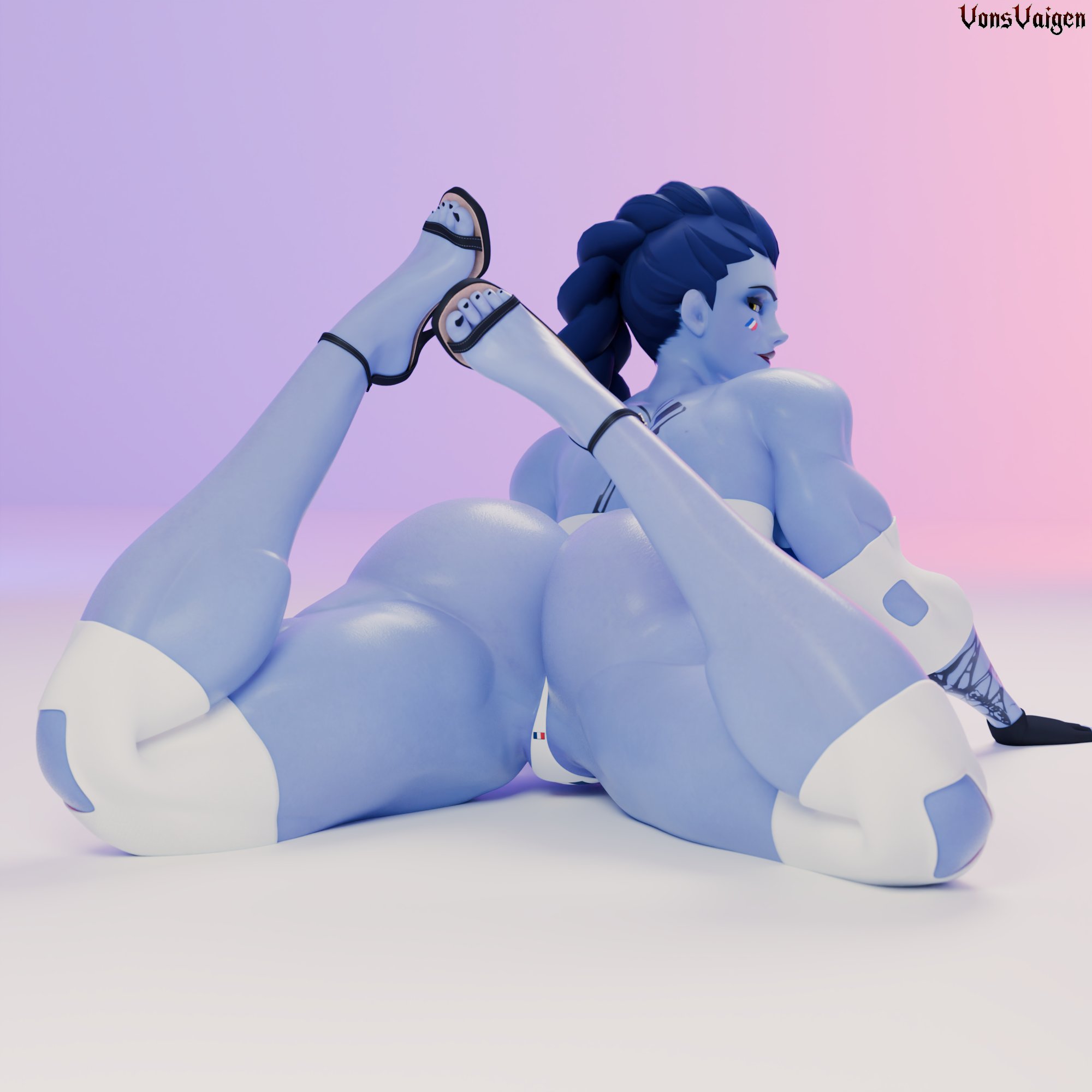 1girls, 3d, activision, amelie lacroix, ass, bastille day, big ass, big breasts, big thighs, blizzard entertainment, blue body, blue skin, blue-skinned female, breasts, bubble ass, bubble butt, bust, busty, chest, curvaceous, curves, curvy, curvy figure, female, female only, heels, high heels, hips, hourglass figure, huge ass, huge breasts, large ass, legs, mature, mature female, muscular, muscular female, overwatch, overwatch 2, slim waist, thick, thick ass, thick hips, thick legs, thick thighs, thighs, voluptuous, voluptuous female, vonsvaigen, waist, wide hips, wide thighs, widowmaker