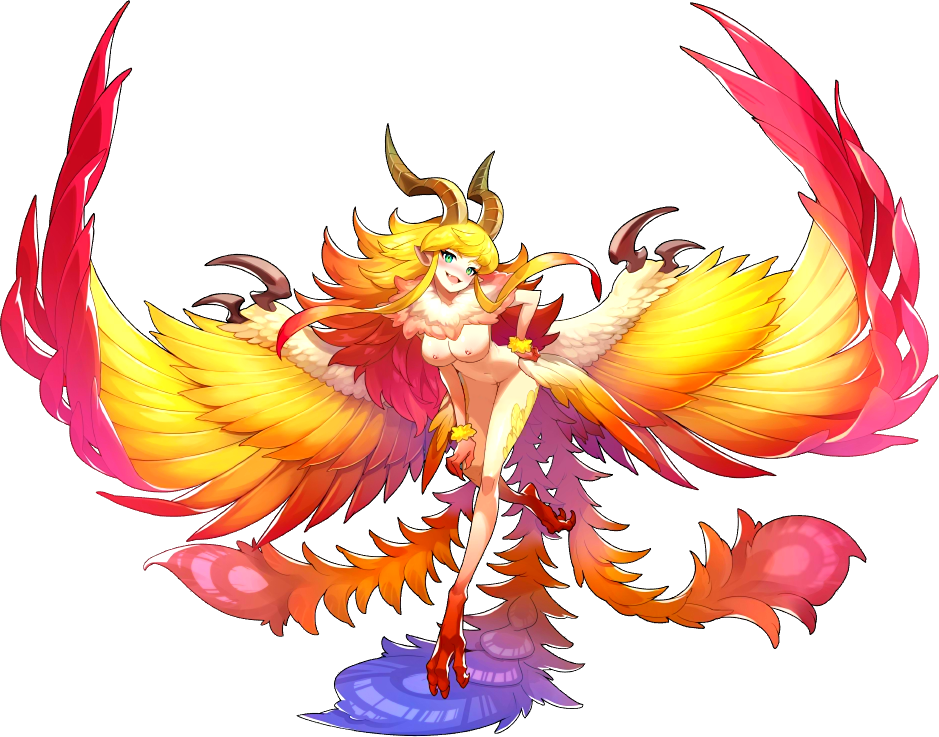 breasts cygames dragalia_lost edit naked nintendo phoenix phoenix_(dragalia_lost) ptdmca