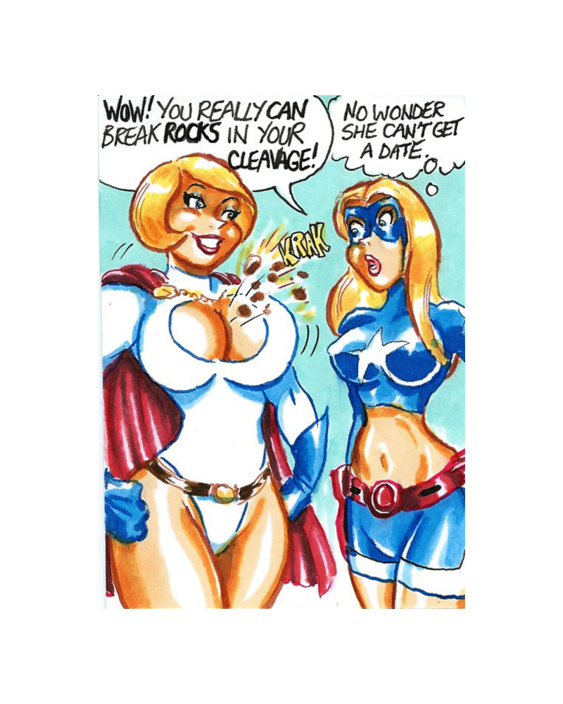 Power Girl (Dc Comics) Rule 34 Image