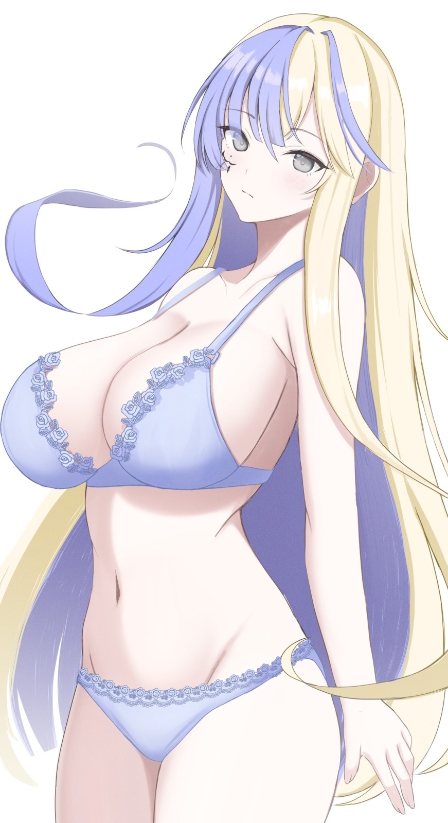 1girls bare_arms bare_belly bare_chest bare_hands bare_hips bare_legs bare_midriff bare_navel bare_shoulders bare_skin bare_thighs belly belly_button bewitching_thighs birthing_hips blonde_female blonde_hair blonde_hair blonde_hair_female blue_hair blue_hair_female bra breasts bust_cup busty busty_female busty_girl child_bearing_hips cleavage collarbone curvaceous curvaceous_body curvaceous_female curvaceous_figure curvaceous_hips curvy curvy_body curvy_female curvy_figure curvy_hips dot_nose exposed_arms exposed_belly exposed_chest exposed_hips exposed_legs exposed_midriff exposed_navel exposed_shoulders exposed_skin exposed_thighs eyebrows_visible_through_hair fair_skin female female_focus female_naked female_only fertile_hips fingernails fingers frilled_bra frilled_panties frilled_underwear grey_eyes groin hair_between_eyes half_naked half_nude head_tilt high_resolution highres hourglass_figure large_breasts lean_body lean_figure legs light-skined_female light-skinned light-skinned_female light_skin light_skin_female light_skinned light_skinned_female long_hair looking_at_viewer midriff multicolored_hair naked naked_female naked_woman narrow_waist navel nude nude_female nudity pale pale-skinned_female pale_skin pale_skinned_female panties partially_naked purple_bra purple_panties purple_underwear semi_nude senran_kagura senran_kagura_new_link shoulders sideboob sidelocks simple_background slender_body slender_waist slim_girl slim_waist smooth_skin solo standing suiren_(senran_kagura) surippa1010 thick_thighs thighs thin_waist tilted_head underwear underwear_only upper_body v-line very_long_hair white-skinned_female white_background white_skin white_skinned_female wide_hips yellow_hair yellow_hair_female