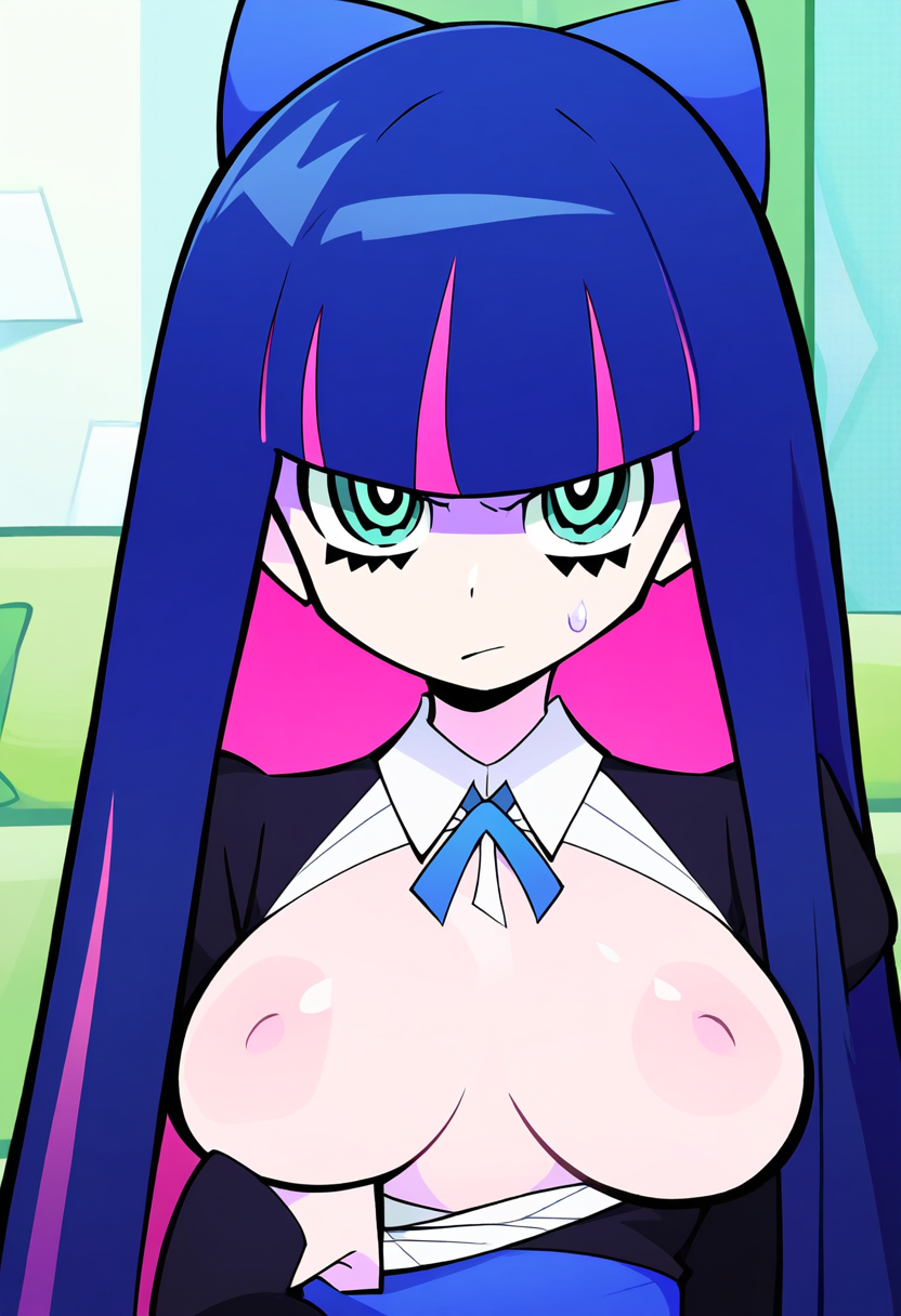 ai_generated breasts breasts naked_female nude_female panty_&amp;_stocking_with_garterbelt pussy sexy_body stocking_anarchy vagina