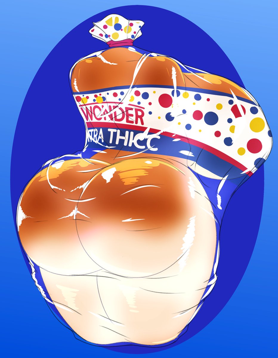 ass big_ass big_breasts bread breasts female solo thick unknown_artist wonder_bread