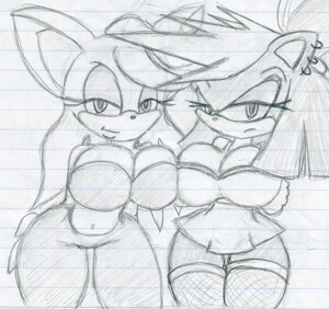 concept_art ctrl-z drawing rouge_the_bat rule_63 shadow_the_hedgehog sonic_(series) sonic_transformed_3