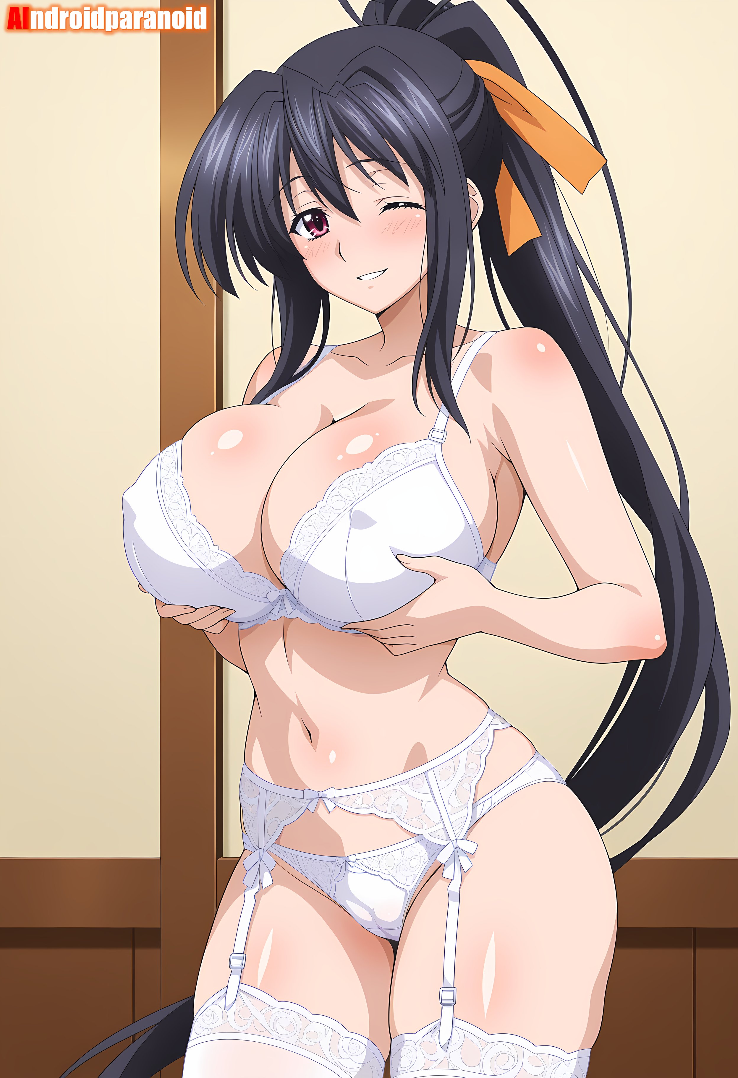 1girls, ai generated, aindroidparanoid, akeno himejima, ass, big ass, big breasts, big butt, breasts, curvy, cute, demon girl, fat ass, female, female only, hair, hi res, high school dxd, hips, huge ass, huge breasts, human, large ass, large breasts, legs, lingerie, narrow waist, slim waist, succubus, tagme, thick ass, thick thighs, usty, voluptuous, waist, wide hips