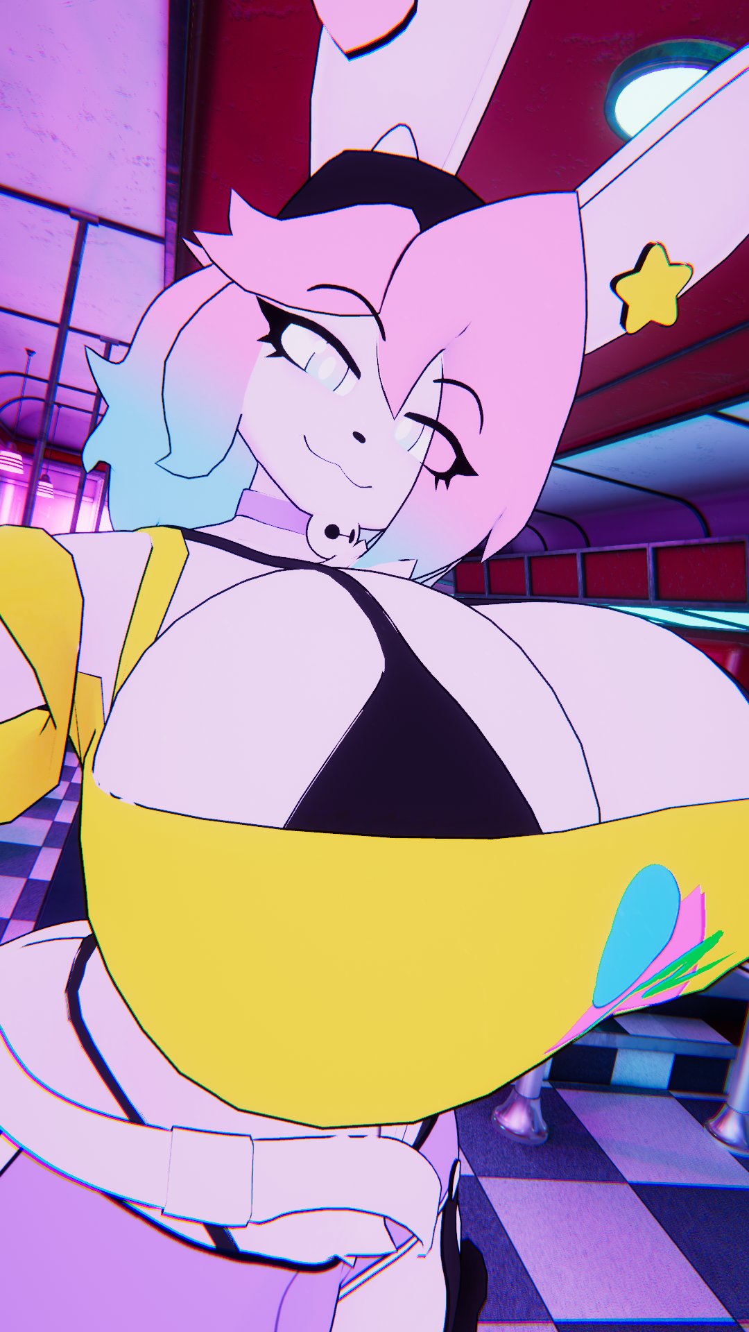 big breasts, breasts, busty male, cleavage, female, furry, huge breasts, male, male with breasts, peanut butter (theycallhimcake), theycallhimcake, thick thighs, wide hips