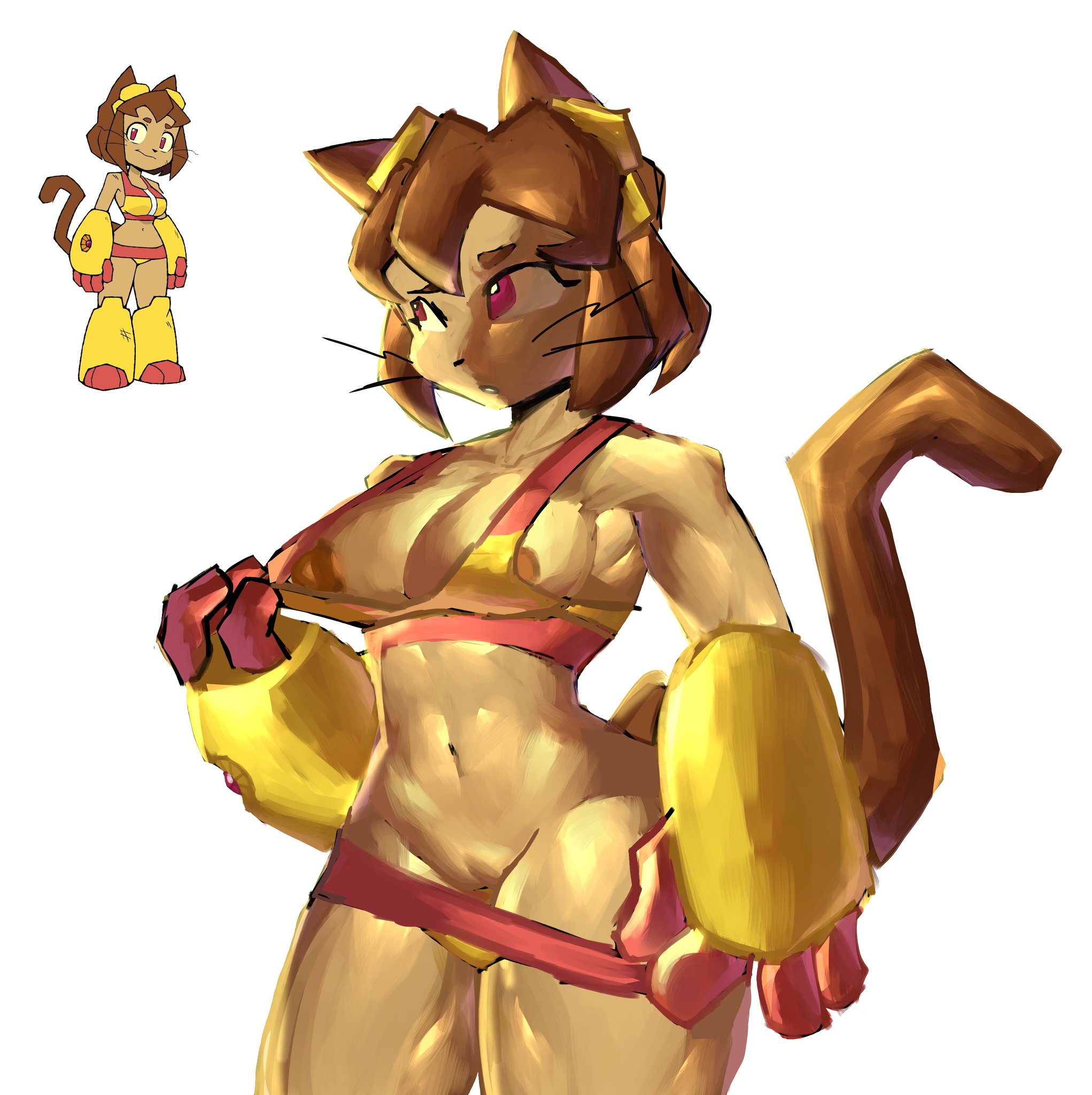 1girls, anthro, ass, big breasts, breasts, female, female focus, female only, gameoverse, glitch productions, huge ass, huge breasts, kit (gameoverse), large ass, large breasts, lornan1hater, solo, thick thighs, thighs, wide hips