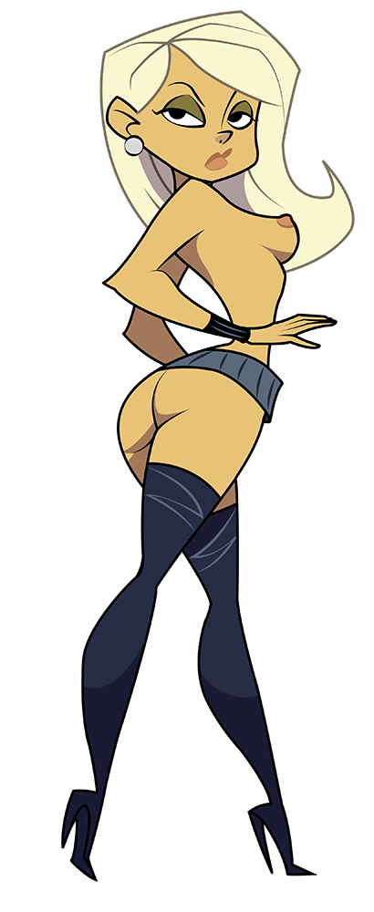 agent_k artist_request ass black_eyes blonde_hair breasts disney edit female milf nipples solo the_replacements