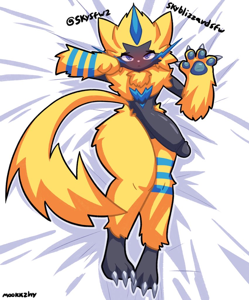 2d 2d_(artwork) 2d_artwork anthro anthro_only anthrofied background bed bed_sheet bedroom big_balls big_penis big_thighs blush claws cock dick digital_drawing_(artwork) digital_media_(artwork) english english_text femboy femboy_only furry furry_balls furry_ears furry_male furry_only furry_tail hard_on huge_balls huge_cock long_penis looking_at_viewer mookkzhy original original_artwork original_character original_characters penis penis_out pokemon pokemon_(species) solo solo_anthro solo_femboy solo_focus solo_male text thick_ass thick_thighs wide_eyed wide_hips