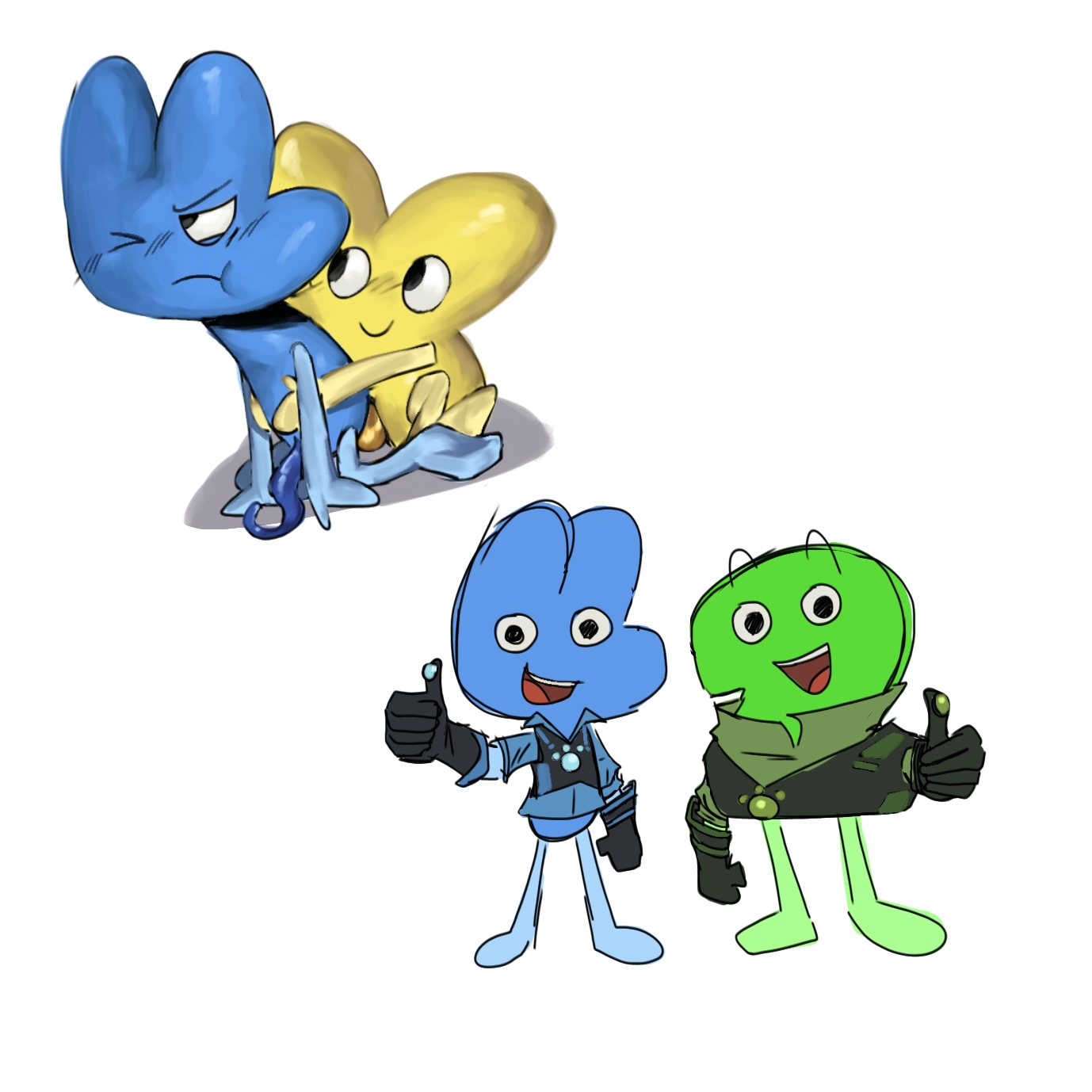3boys, algebralien, battle for bfb, battle for bfdi, battle for dream island, battle for dream island again, bfb, blue body, blue skin, blush, blush lines, colored, cosplay, diantha tha dog, duo, four (bfb), gay, gay sex, green body, green skin, jacknjellify, male, male only, male penetrated, male penetrating, male penetrating male, male/male, object show, object shows, one eye closed, pbs kids (copyright), pbskids, penetration, plain background, sex, simple background, smile, smiling, smiling at viewer, the power of two, thumbs up, two (tpot), white background, wild kratts, x (bfb), x finds out his value, yaoi, yellow body, yellow eyes, yellow skin