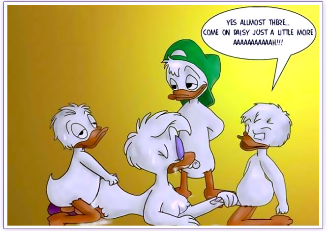 daisy_duck disney penis quack_pack soft_feathers tagme testicles