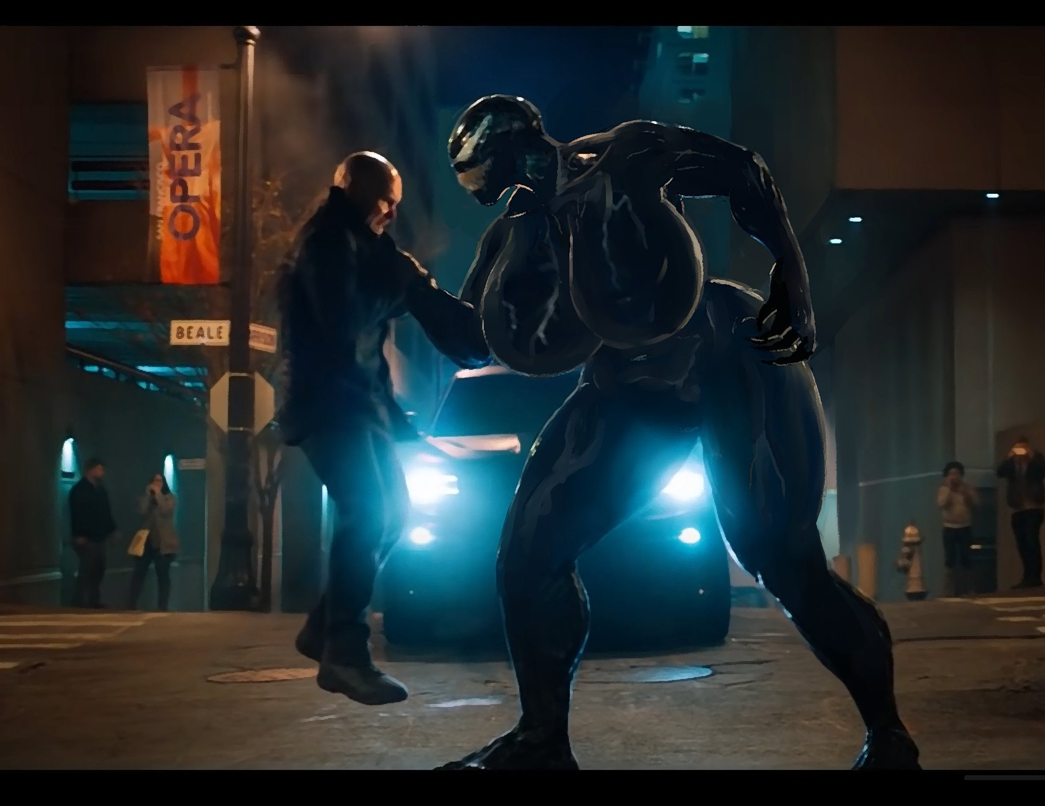 1girls, ass, big breasts, breasts, breasts bigger than head, edit, featureless breasts, female, femdom, genderswap, genderswap (mtf), huge breasts, large breasts, larger female, male, marvel, marvel comics, nightmare waifu, rule 63, screenshot edit, she-venom, spider-man (series), taller female, thick ass, thick legs, thick thighs, tinboryte, venom (2018), venom (marvel), wide hips