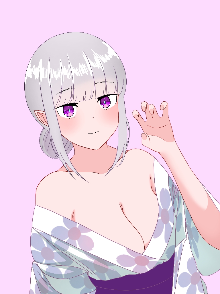Emilia (Re:Zero) Rule 34 Image