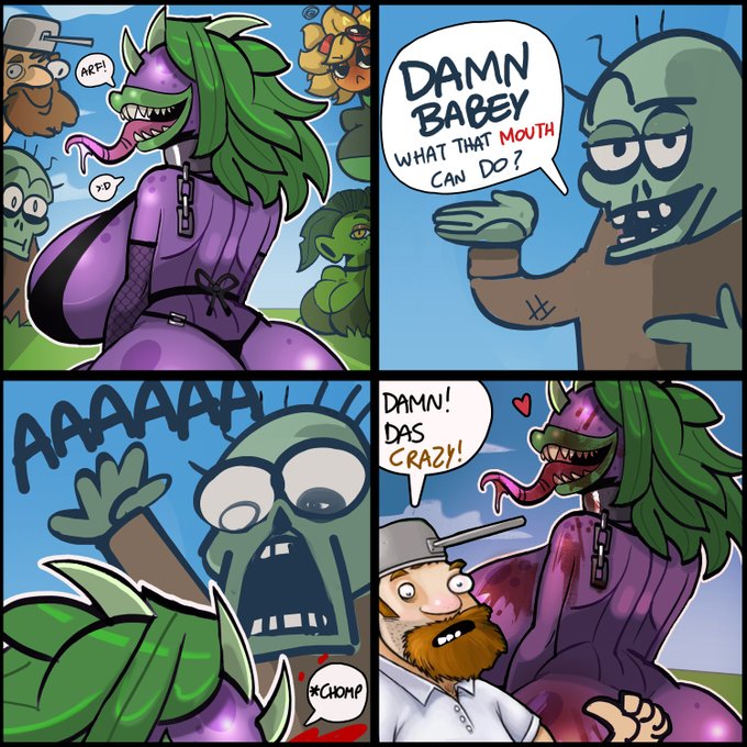 Chomper (Pvz) Rule 34 Image