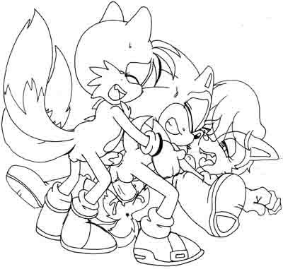 2007 anal anus auntymoira balls cum female group group_sex lynxie male miles_prower monochrome penis purity pussy sally_acorn sex sonic_(series) sonic_the_hedgehog tails threesome