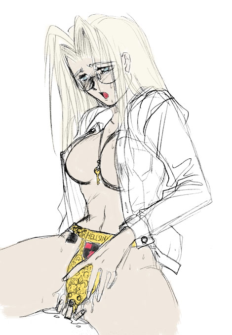 drawn hellsing integra_hellsing tagme